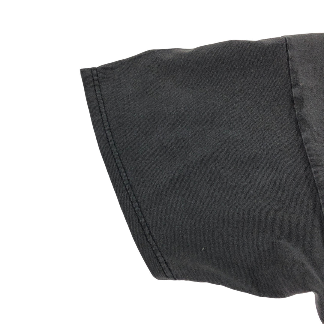 00'S Harley-Davidson HANES BEEFY Motorcycle Bike T-shirt Made in USA Men's XXL cotton black type Vintage Second Hand