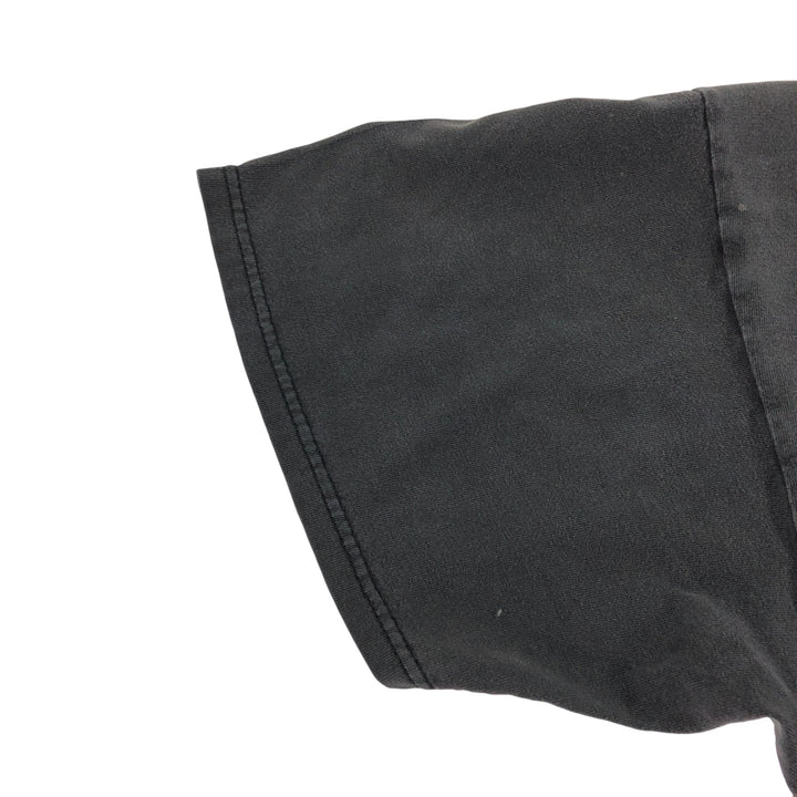 00'S Harley-Davidson HANES BEEFY Motorcycle Bike T-shirt Made in USA Men's XXL cotton black type Vintage Second Hand