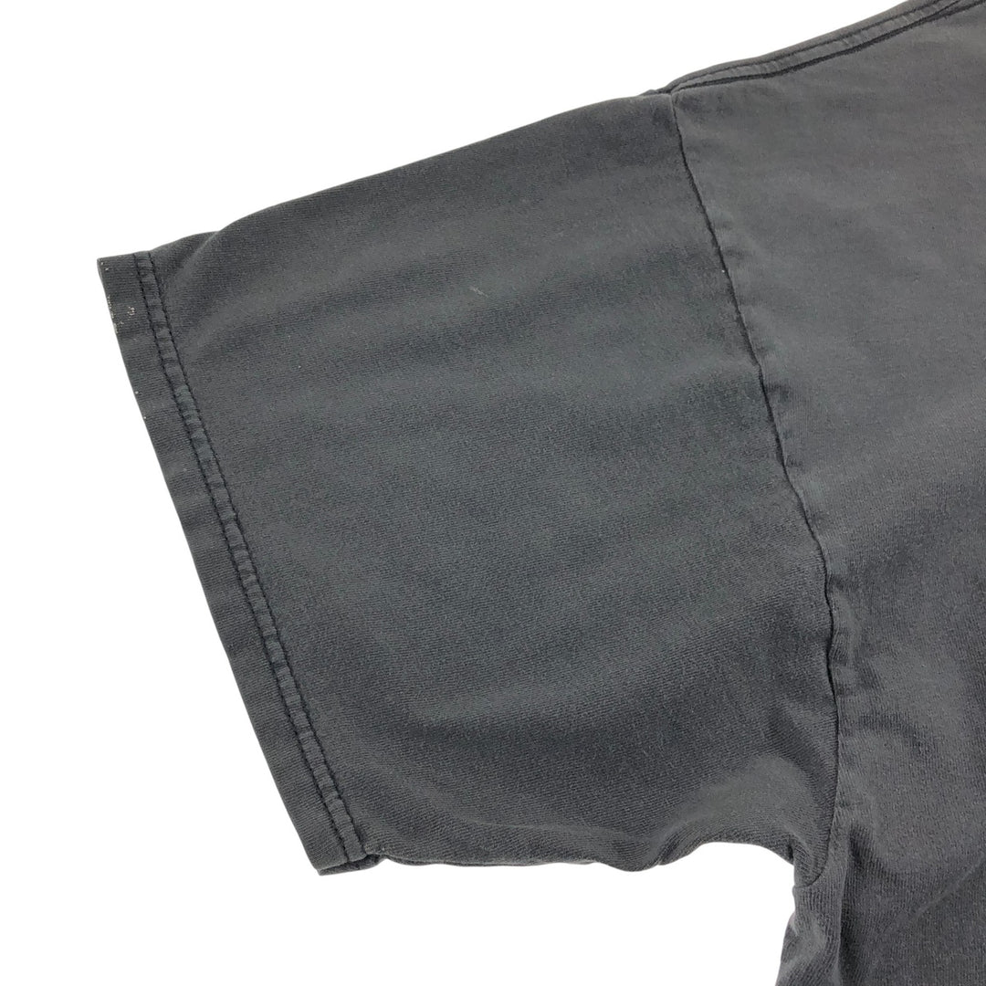 00'S Harley-Davidson HANES BEEFY Motorcycle Bike T-shirt Made in USA Men's XXL cotton black type Vintage Second Hand