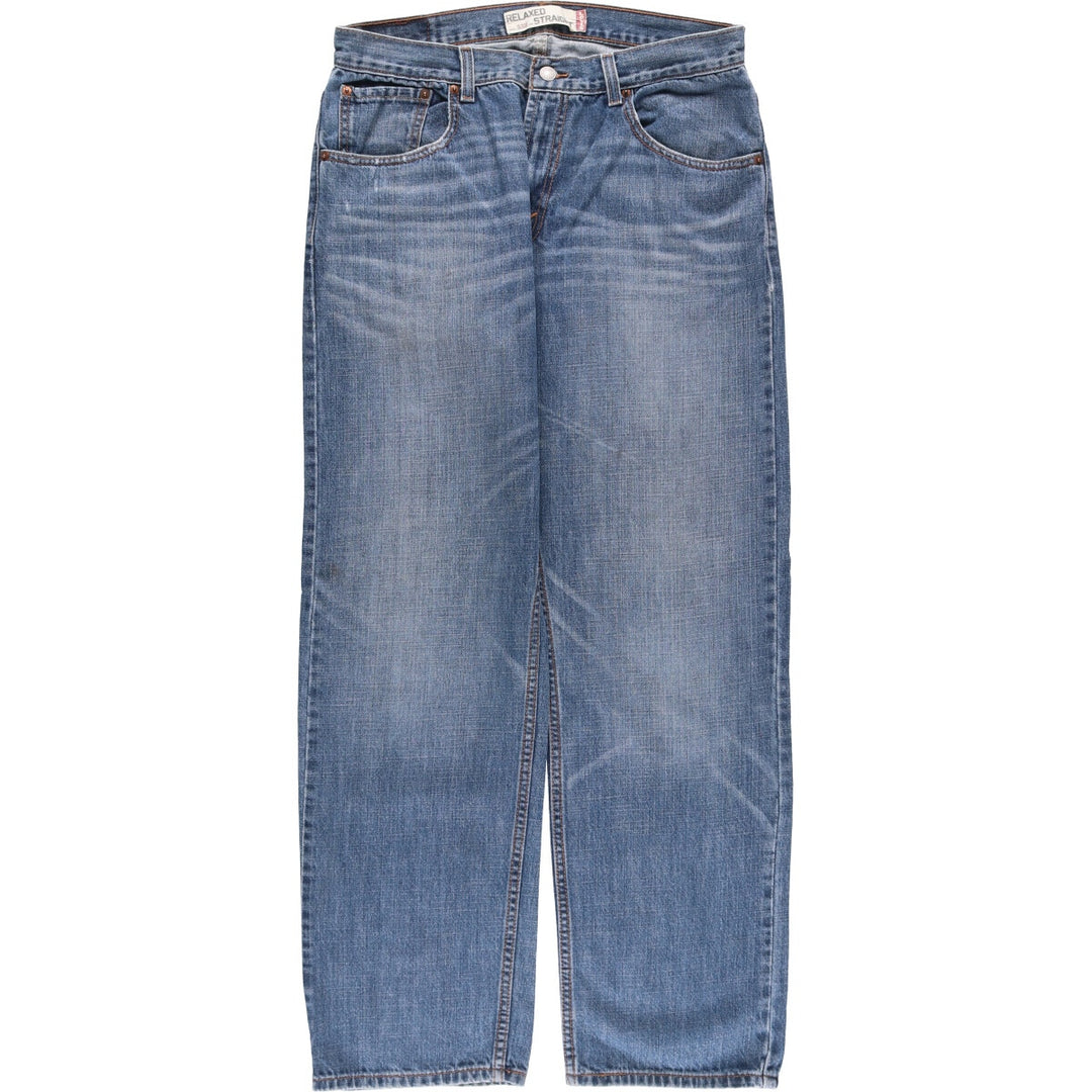 Levi's 559 RELAXED STRAIGHT straight denim pants for men, size w34 cotton blue type Vintage Second Hand