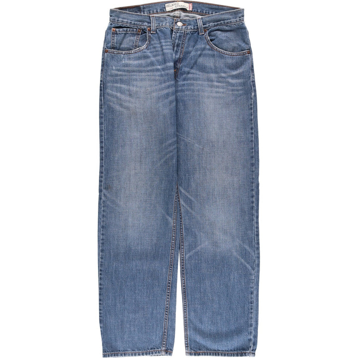 Levi's 559 RELAXED STRAIGHT straight denim pants for men, size w34 cotton blue type Vintage Second Hand