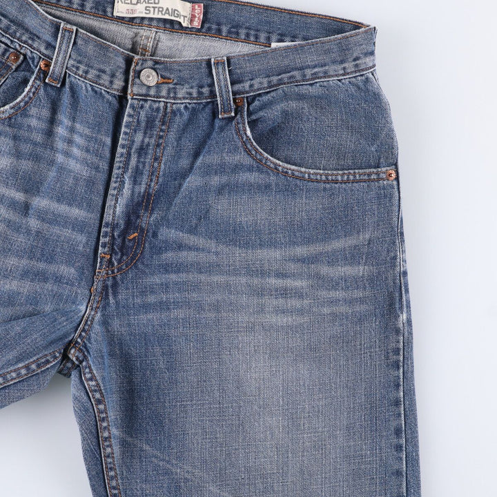 Levi's 559 RELAXED STRAIGHT straight denim pants for men, size w34 cotton blue type Vintage Second Hand