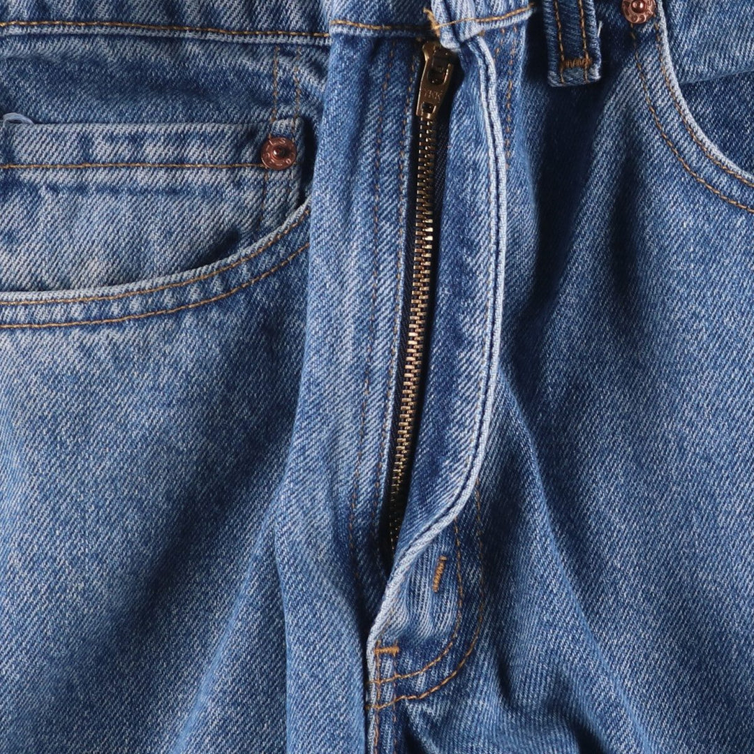 90'S Levi's 565 LOOSE FIT WIDE LEG Tapered Denim Pants Made in Canada Men's W33 Vintage cotton blue type Vintage Second Hand