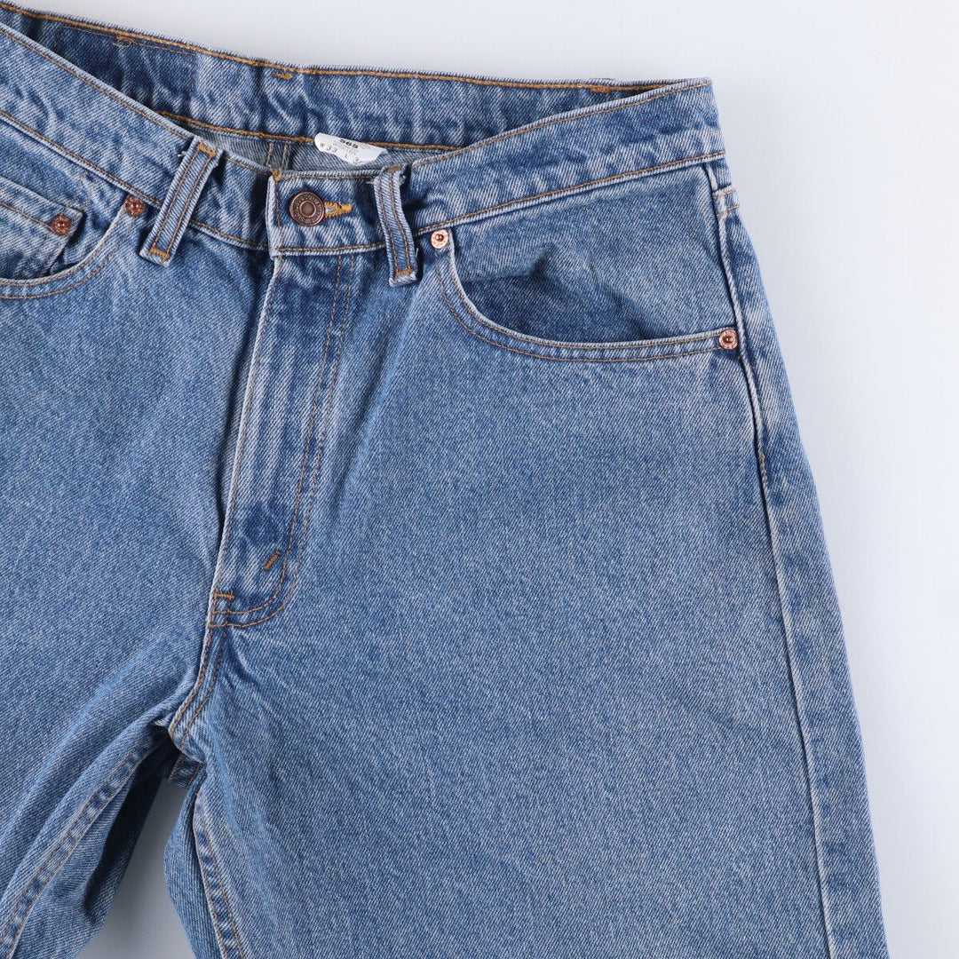 90'S Levi's 565 LOOSE FIT WIDE LEG Tapered Denim Pants Made in Canada Men's W33 Vintage cotton blue type Vintage Second Hand