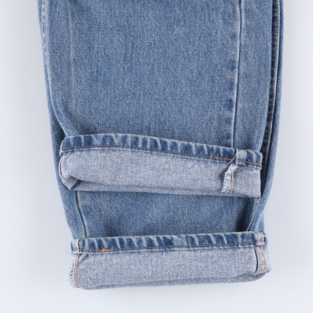 90'S Levi's 565 LOOSE FIT WIDE LEG Tapered Denim Pants Made in Canada Men's W33 Vintage cotton blue type Vintage Second Hand