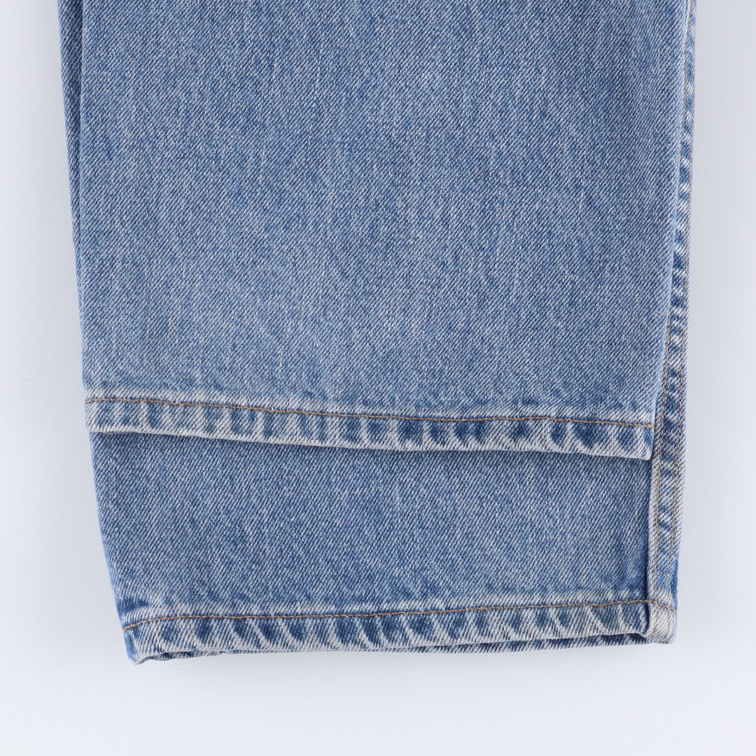 90'S Levi's 565 LOOSE FIT WIDE LEG Tapered Denim Pants Made in Canada Men's W33 Vintage cotton blue type Vintage Second Hand