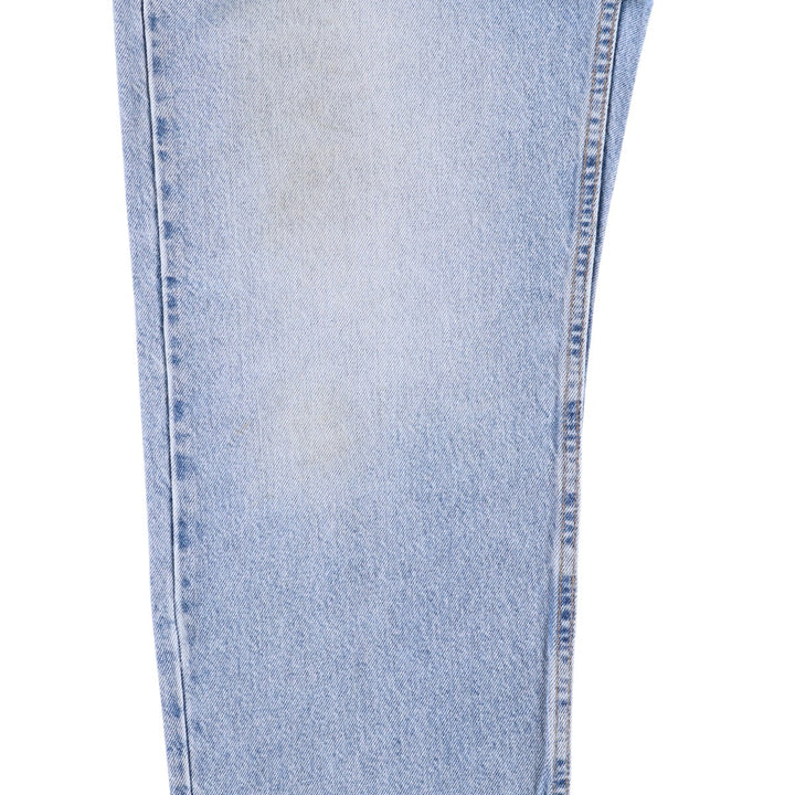 90'S Levi's 555 Relaxed Fit Straight Leg Tapered Denim Pants Made in USA Men's W34 Vintage cotton blue type Vintage Second Hand