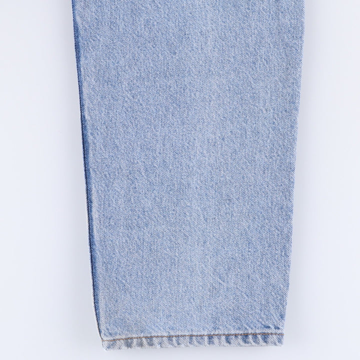 90'S Levi's 555 Relaxed Fit Straight Leg Tapered Denim Pants Made in USA Men's W34 Vintage cotton blue type Vintage Second Hand
