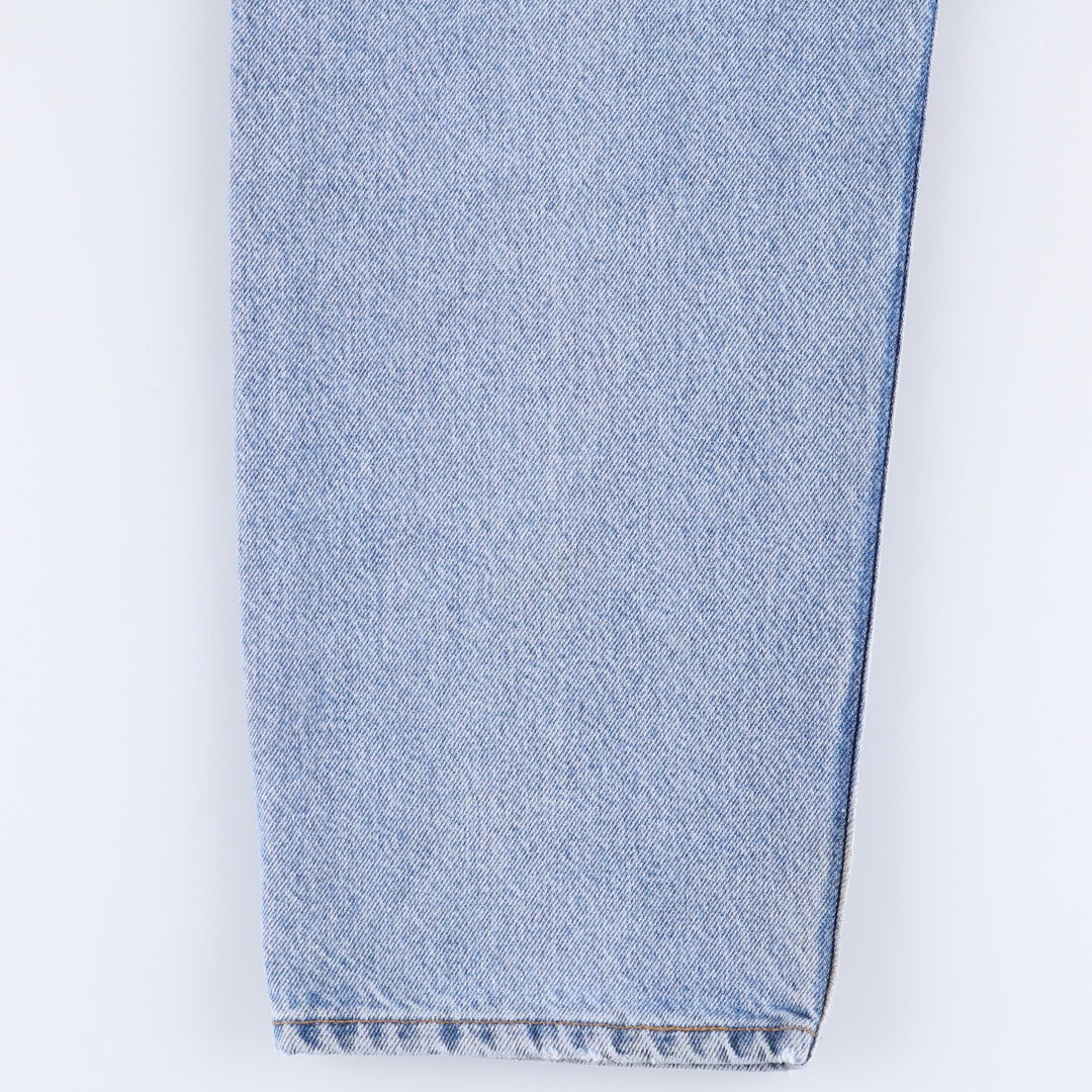 90'S Levi's 555 Relaxed Fit Straight Leg Tapered Denim Pants Made in USA Men's W34 Vintage cotton blue type Vintage Second Hand