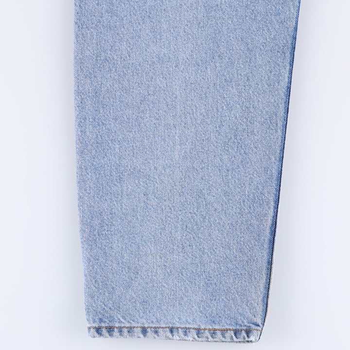 90'S Levi's 555 Relaxed Fit Straight Leg Tapered Denim Pants Made in USA Men's W34 Vintage cotton blue type Vintage Second Hand