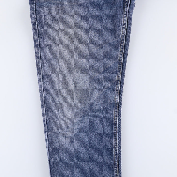 ~90'S Levi's 615-0215 Euro Model Orange Tab Tapered Denim Pants Made in England Men's W32 Vintage cotton blue type Vintage Second Hand