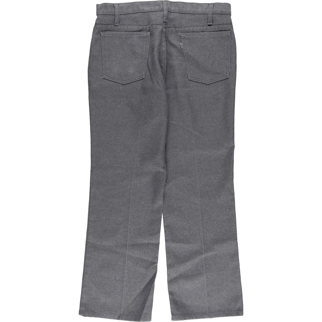 1990'S Vintage Levi's Men's Slacks, Made in USA, Size W32 polyester gray type Vintage Second Hand