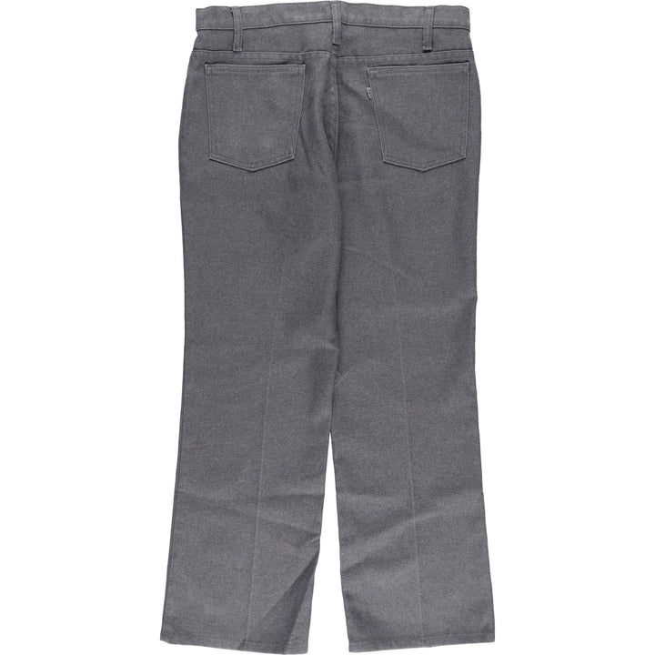 1990'S Vintage Levi's Men's Slacks, Made in USA, Size W32 polyester gray type Vintage Second Hand