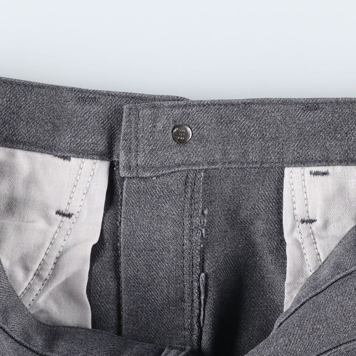 1990'S Vintage Levi's Men's Slacks, Made in USA, Size W32 polyester gray type Vintage Second Hand