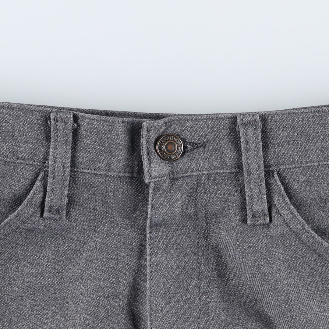 1990'S Vintage Levi's Men's Slacks, Made in USA, Size W32 polyester gray type Vintage Second Hand
