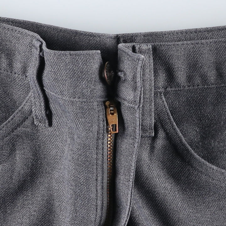 1990'S Vintage Levi's Men's Slacks, Made in USA, Size W32 polyester gray type Vintage Second Hand
