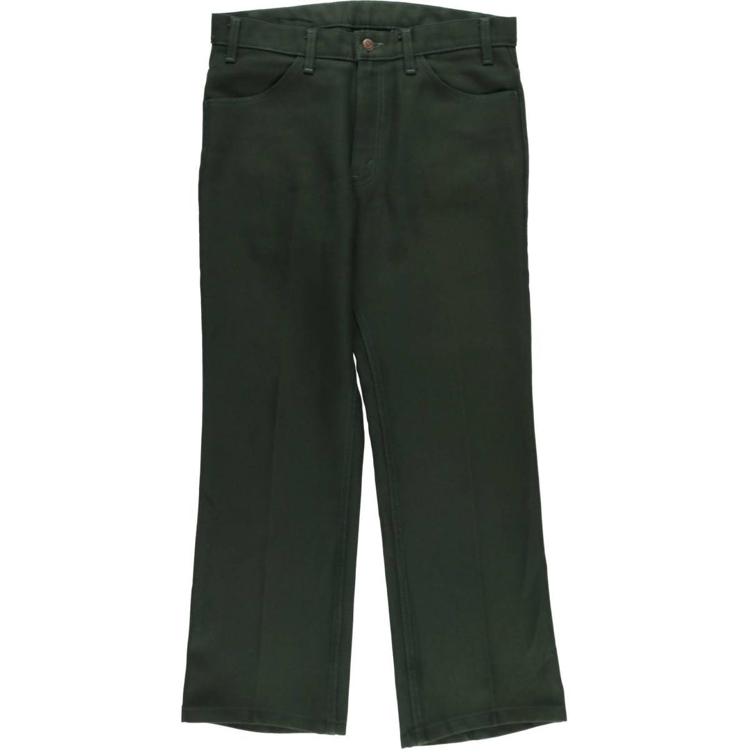 Vintage Levi's Men's Slacks, Size W34 unclear dark green Vintage Second Hand