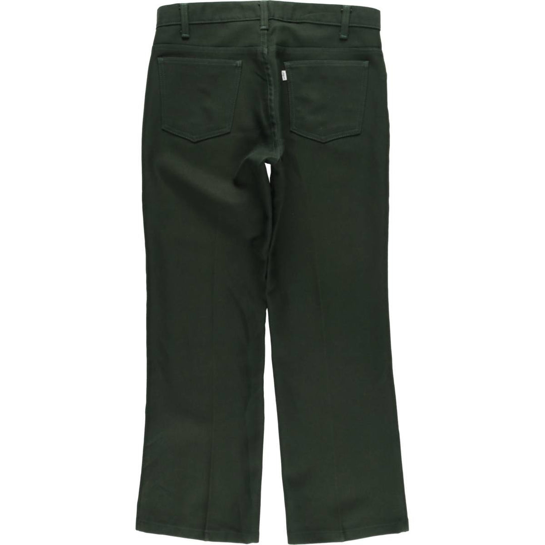 Vintage Levi's Men's Slacks, Size W34 unclear dark green Vintage Second Hand