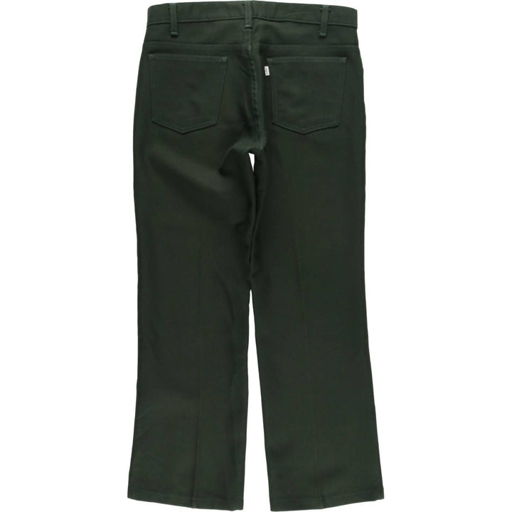Vintage Levi's Men's Slacks, Size W34 unclear dark green Vintage Second Hand