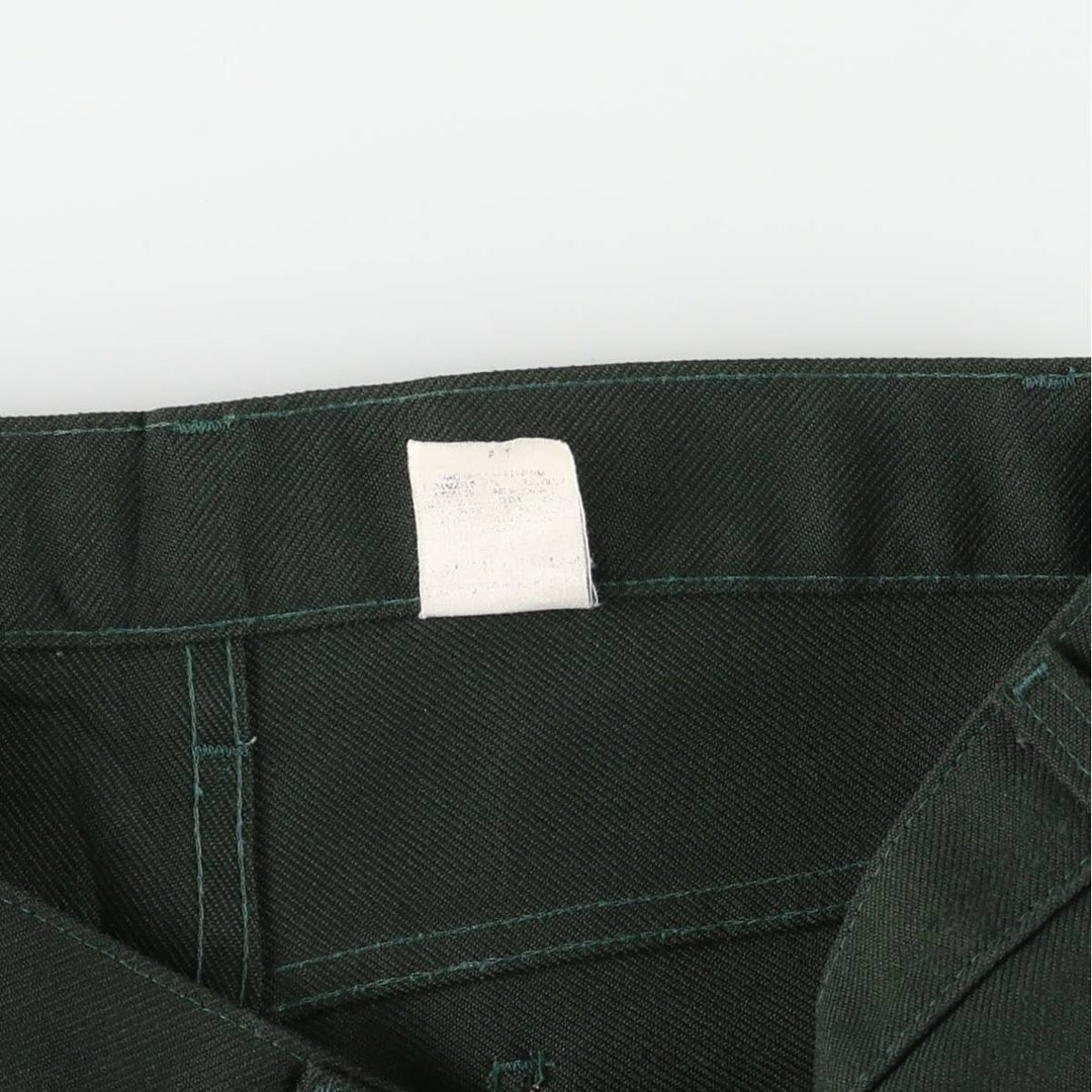 Vintage Levi's Men's Slacks, Size W34 unclear dark green Vintage Second Hand