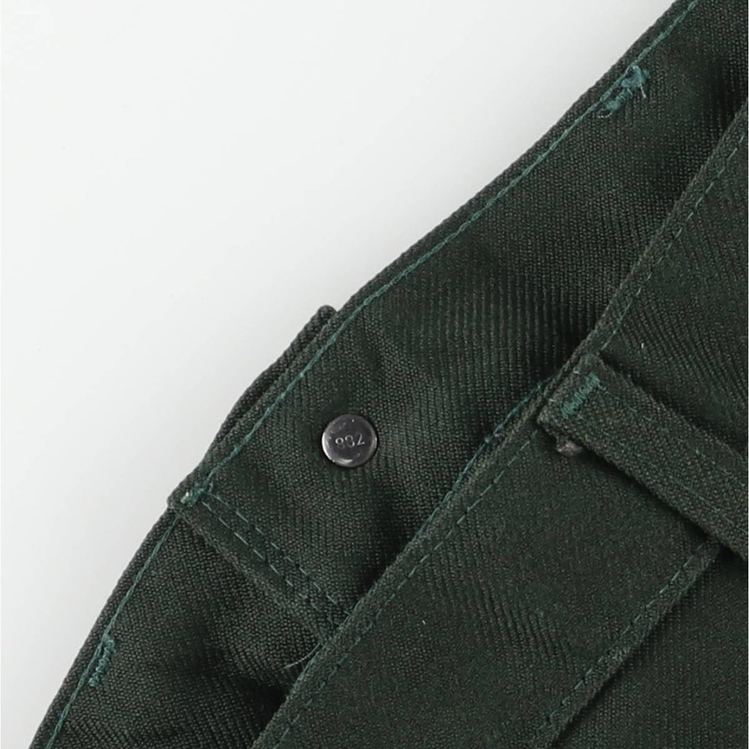 Vintage Levi's Men's Slacks, Size W34 unclear dark green Vintage Second Hand