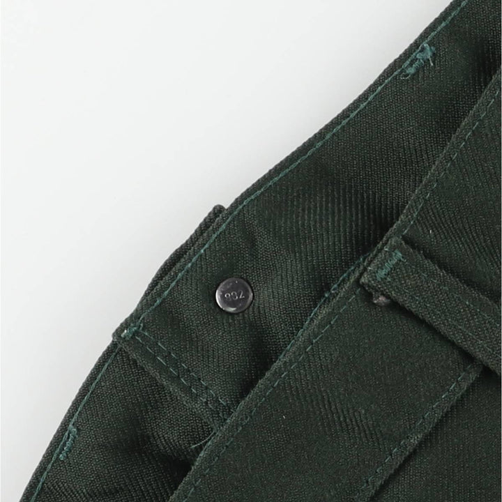 Vintage Levi's Men's Slacks, Size W34 unclear dark green Vintage Second Hand