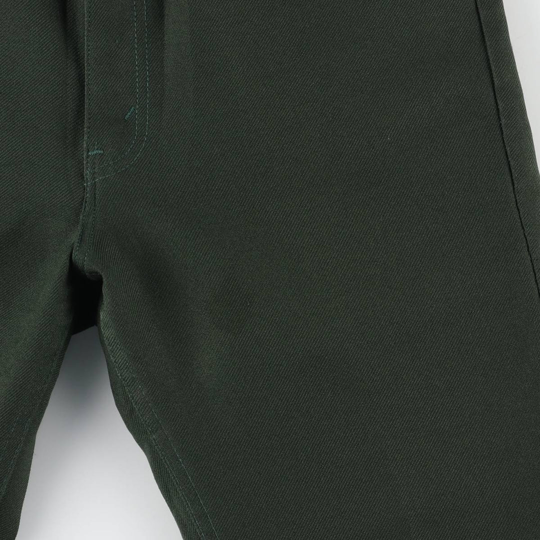 Vintage Levi's Men's Slacks, Size W34 unclear dark green Vintage Second Hand