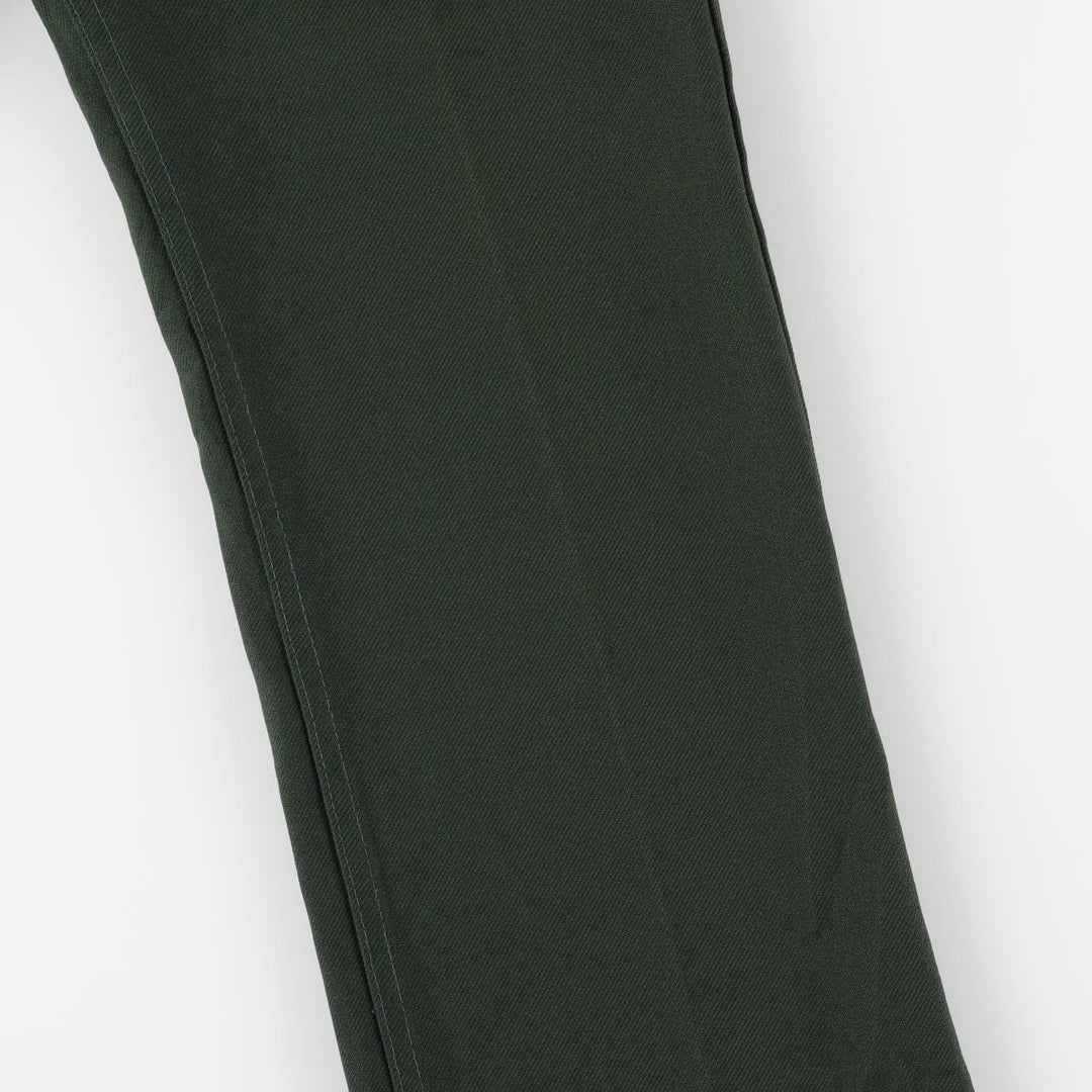 Vintage Levi's Men's Slacks, Size W34 unclear dark green Vintage Second Hand