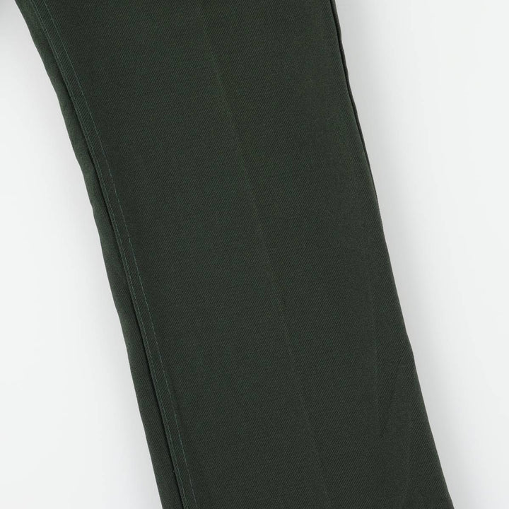 Vintage Levi's Men's Slacks, Size W34 unclear dark green Vintage Second Hand