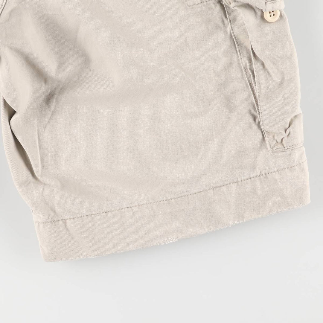 Ralph Lauren POLO RALPH LAUREN cargo shorts, half pants, men's, W30 equivalent cotton Beige type Vintage Second Hand
