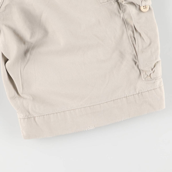 Ralph Lauren POLO RALPH LAUREN cargo shorts, half pants, men's, W30 equivalent cotton Beige type Vintage Second Hand