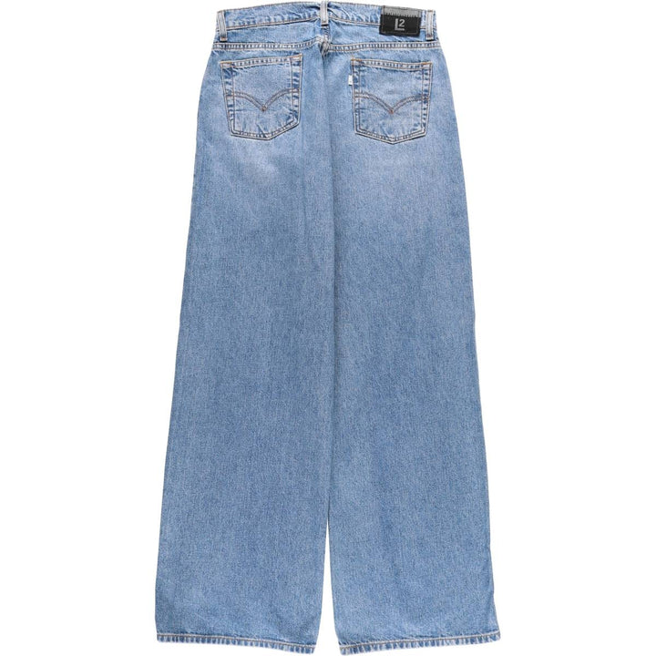 Levi's L2 Straight Denim Pants Women's XL (w32) cotton blue type Vintage Second Hand