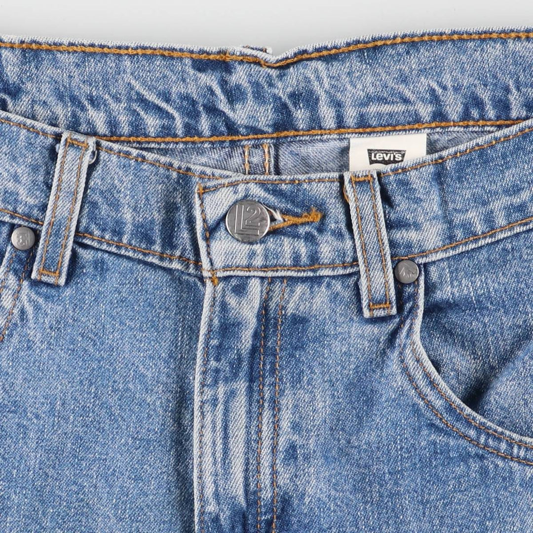 Levi's L2 Straight Denim Pants Women's XL (w32) cotton blue type Vintage Second Hand