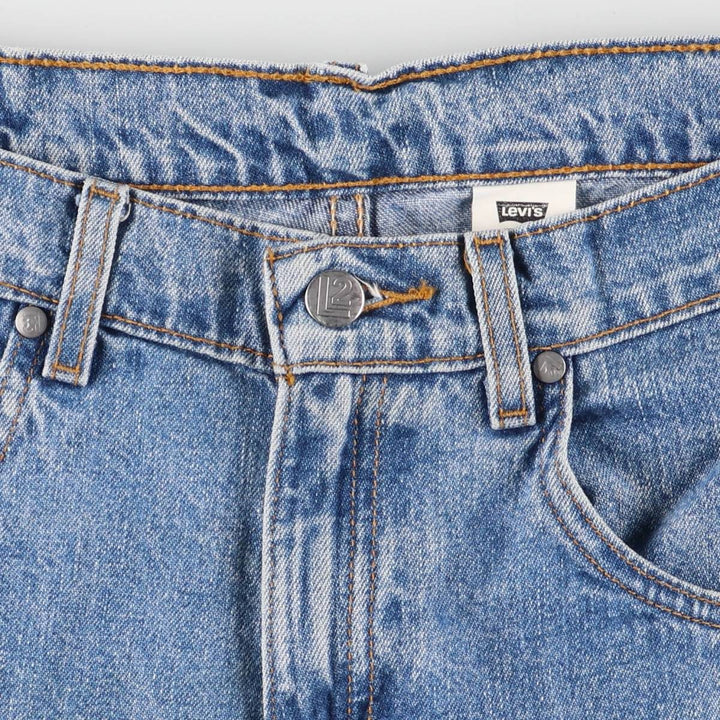 Levi's L2 Straight Denim Pants Women's XL (w32) cotton blue type Vintage Second Hand