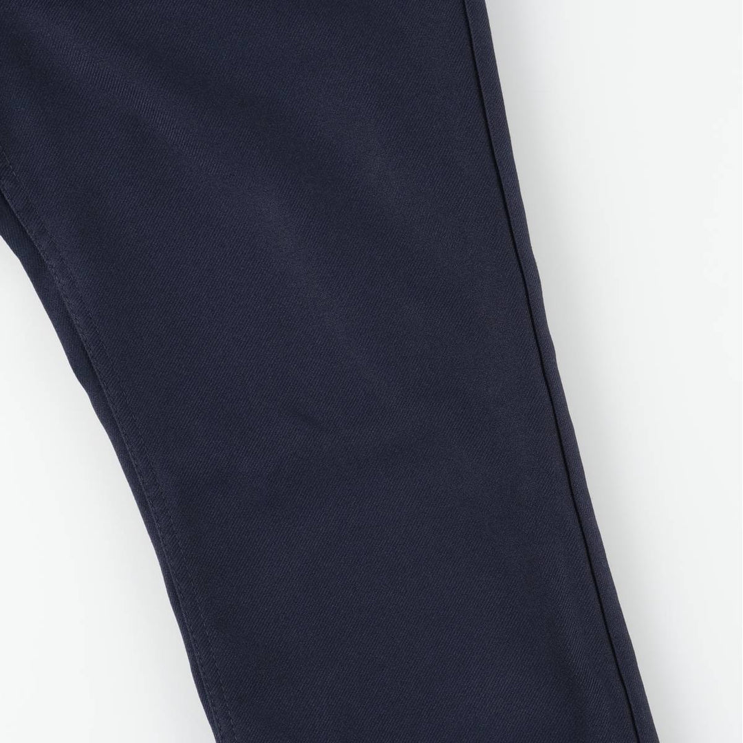80s-90'S Wrangler Dress Jeans, Slacks, Made in USA, Men's, W34 equivalent, Vintage unclear navy blue type Vintage Second Hand
