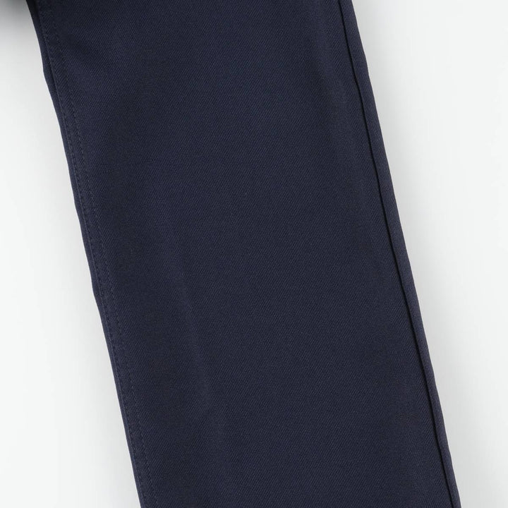 80s-90'S Wrangler Dress Jeans, Slacks, Made in USA, Men's, W34 equivalent, Vintage unclear navy blue type Vintage Second Hand