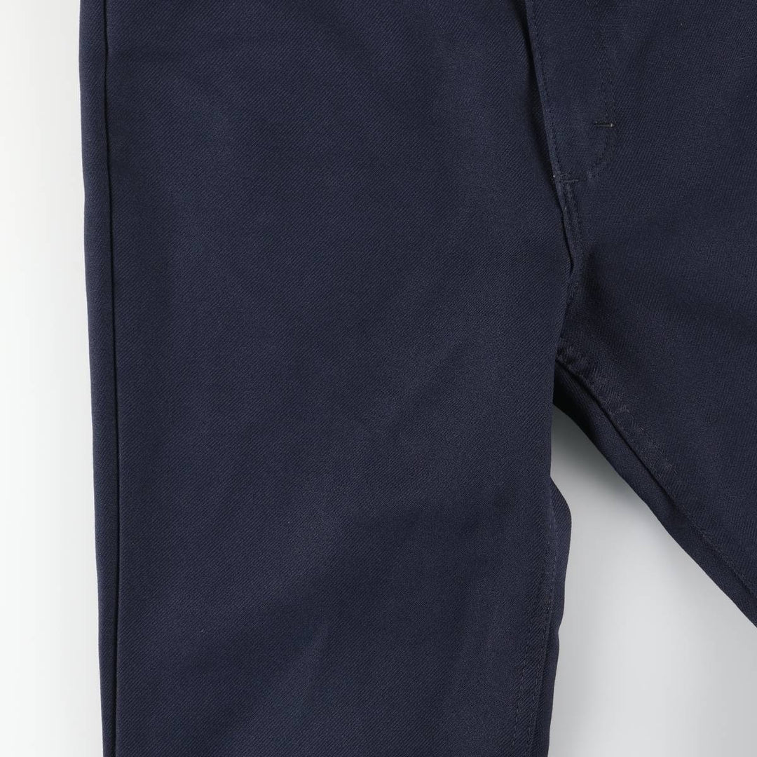 80s-90'S Wrangler Dress Jeans, Slacks, Made in USA, Men's, W34 equivalent, Vintage unclear navy blue type Vintage Second Hand
