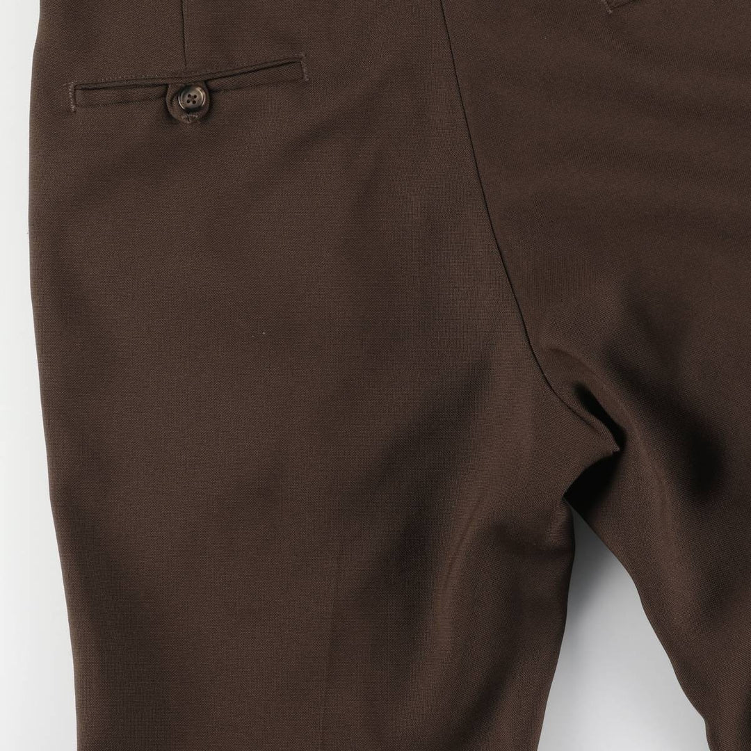 Vintage 1980'S Levi's Action Slacks, Men's Size 35 unclear brown type Vintage Second Hand