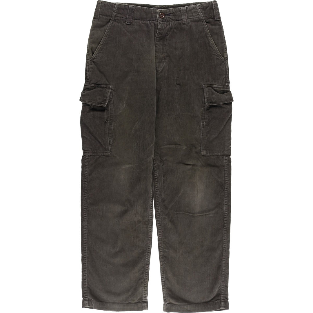 00'S Stussy Corduroy Cargo Pants Men's Size W32 cotton brown type Vintage Second Hand