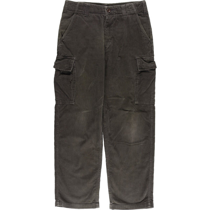 00'S Stussy Corduroy Cargo Pants Men's Size W32 cotton brown type Vintage Second Hand