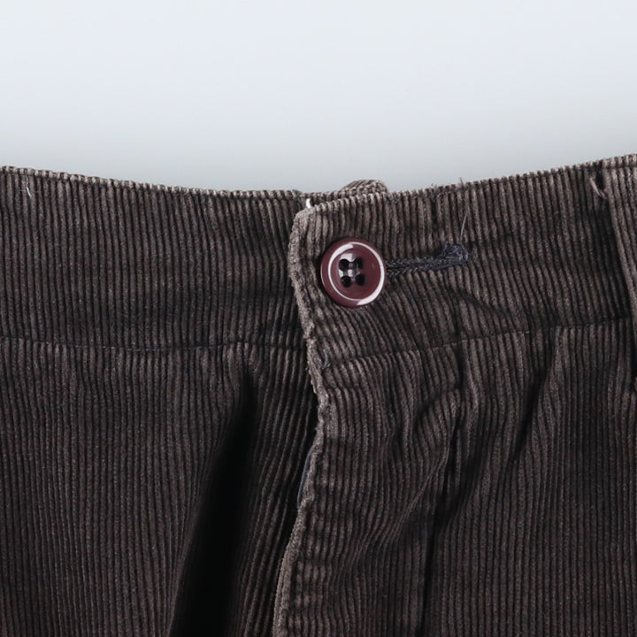 00'S Stussy Corduroy Cargo Pants Men's Size W32 cotton brown type Vintage Second Hand