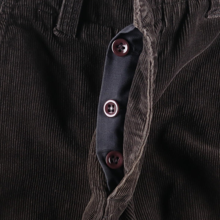 00'S Stussy Corduroy Cargo Pants Men's Size W32 cotton brown type Vintage Second Hand
