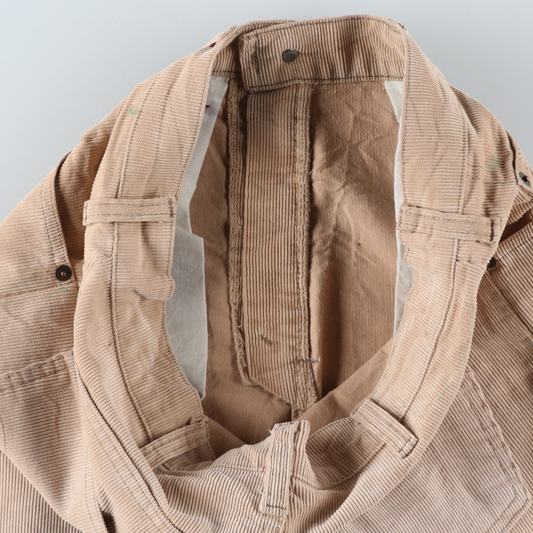 Vintage 1980'S Levi's 517-1523 Flare-Cut Corduroy Pants, Men's Size W31 unclear Beige type Vintage Second Hand