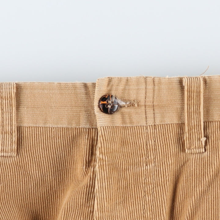 Vintage 70s-80'S Levi's PANATELA corduroy pants, men's size W33. unclear Beige type Vintage Second Hand