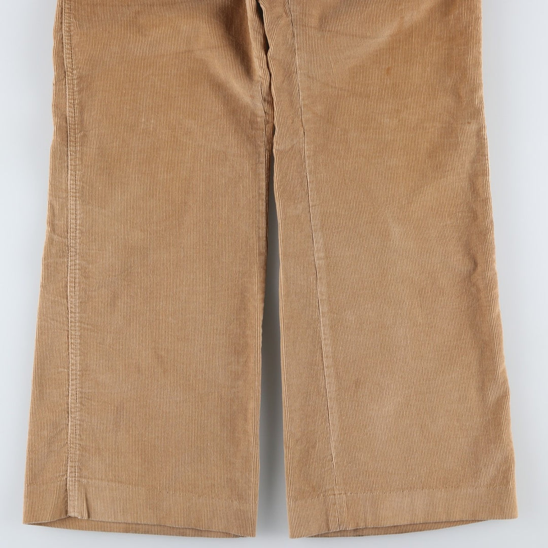 Vintage 70s-80'S Levi's PANATELA corduroy pants, men's size W33. unclear Beige type Vintage Second Hand