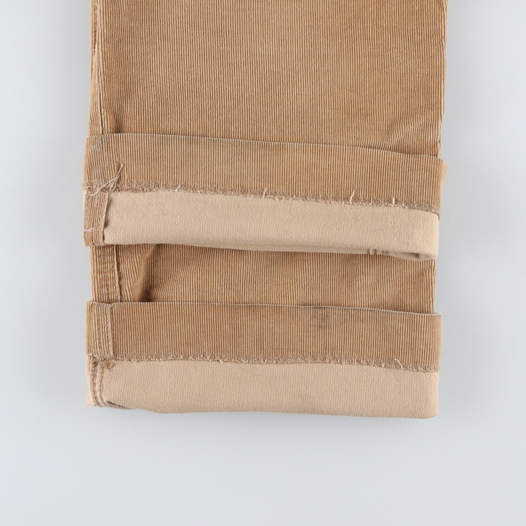 Vintage 70s-80'S Levi's PANATELA corduroy pants, men's size W33. unclear Beige type Vintage Second Hand