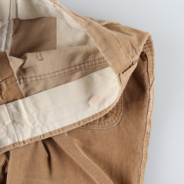 Vintage 70s-80'S Levi's PANATELA corduroy pants, men's size W33. unclear Beige type Vintage Second Hand