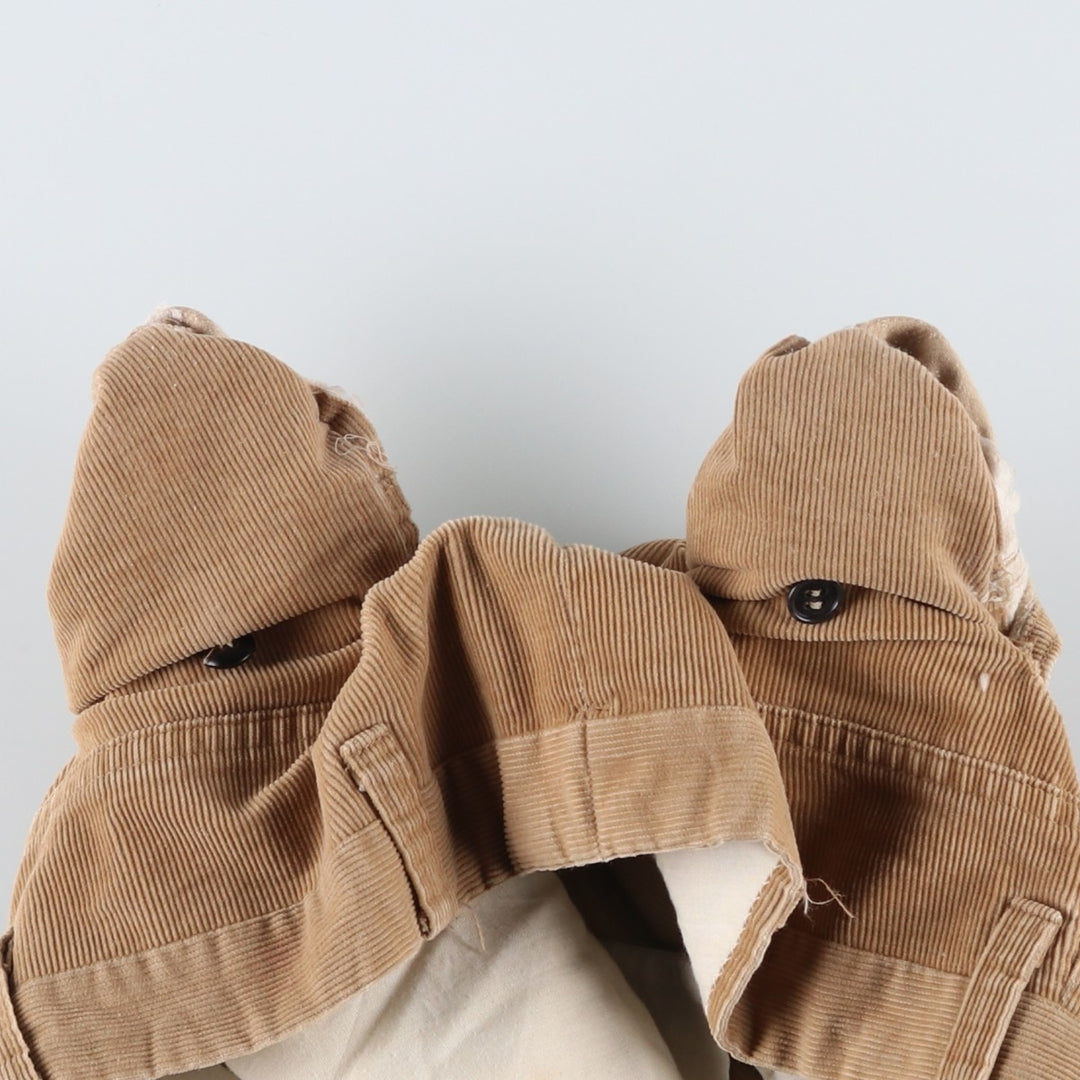 Vintage 70s-80'S Levi's PANATELA corduroy pants, men's size W33. unclear Beige type Vintage Second Hand