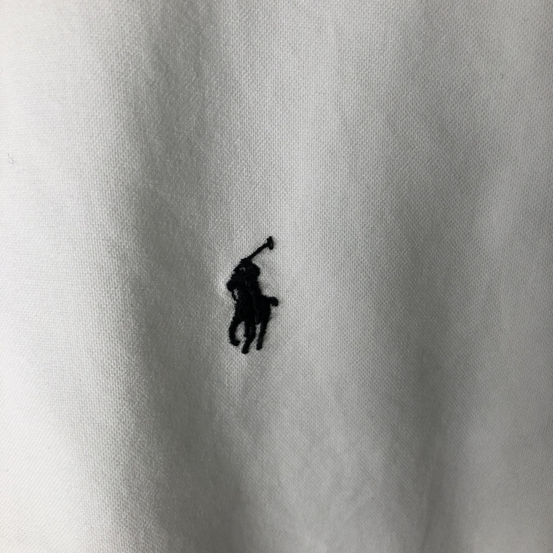 Ralph Lauren Classic Fit Long Sleeve Button Down Shirt Men's XL cotton white type Vintage Second Hand