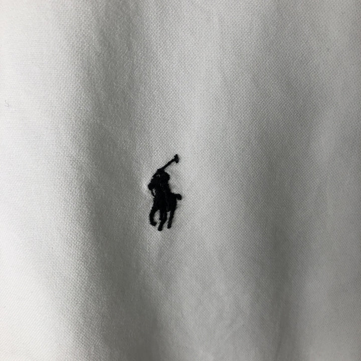 Ralph Lauren Classic Fit Long Sleeve Button Down Shirt Men's XL cotton white type Vintage Second Hand
